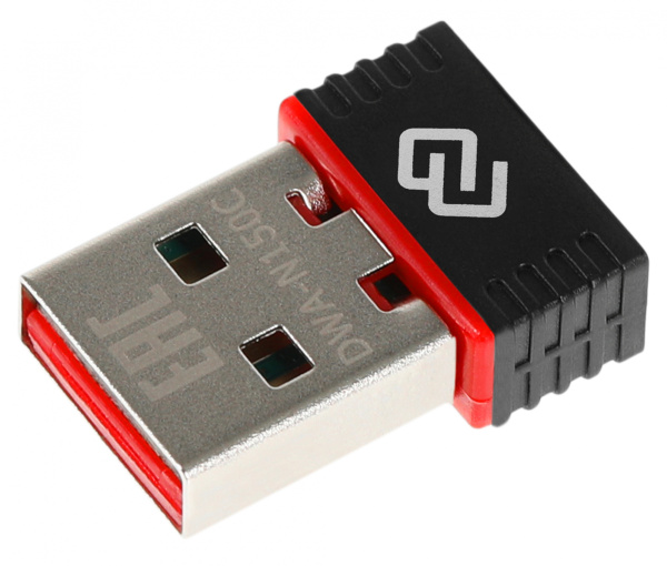 Сетевой адаптер Wi-Fi Digma DWA-N150C N150 USB 2.0 (ант.внутр.) 1ант. (упак.:1шт)