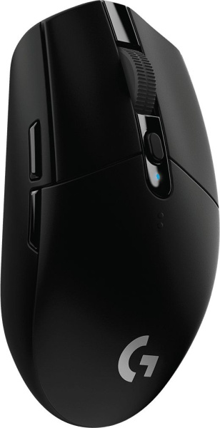 Мышь Logitech G304 Lightspeed черный оптическая 12000dpi беспров. USB 5but (910-005286)