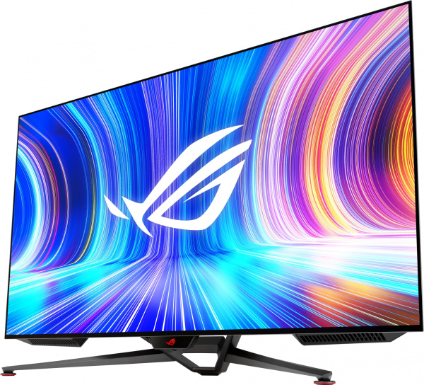 Монитор Asus 42" ROG Swift PG42UQ черный OLED LED 16:9 HDMI M/M матовая 450cd 178гр/178гр 3840x2160 138Hz DP SPDIF 4K USB 14.77кг