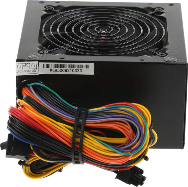 Блок питания Accord ATX 500W ACC-500W-12 (20+4pin) APFC 120mm fan 4xSATA