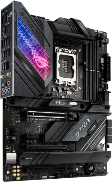 Материнская плата Asus ROG STRIX Z690-E GAMING WIFI Soc-1700 Intel Z690 4xDDR5 ATX AC`97 8ch(7.1) 2.5Gg RAID+HDMI+DP