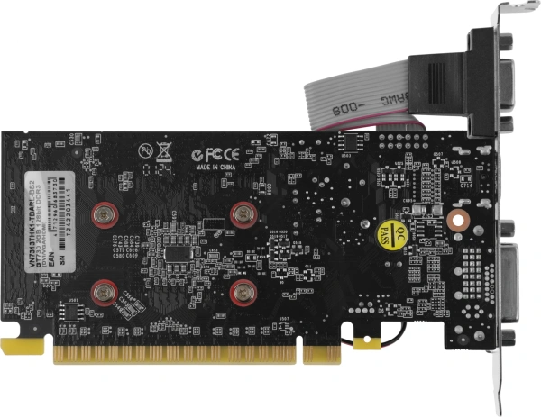 Видеокарта Biostar PCI-E GT730-2GB D3 LP (GF108) NVIDIA GeForce GT 730 2Gb 128bit GDDR3 700/1333 DVIx1 HDMIx1 CRTx1 HDCP Ret low profile