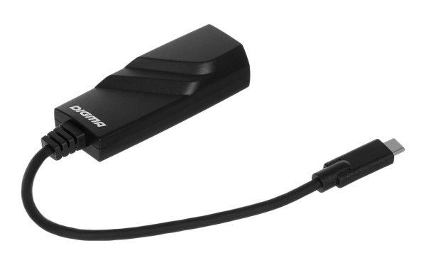 Сетевой адаптер Ethernet Digma D-USBC-LAN1000 USB 3.0