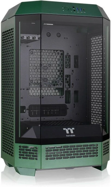 Корпус Thermaltake The Tower 300 зеленый без БП miniITX 8x120mm 6x140mm 2xUSB3.0 audio bott PSU