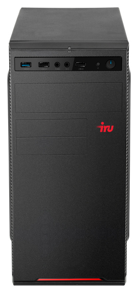 ПК IRU Home 310H5SE MT i3 10105 (3.7) 8Gb SSD1Tb UHDG 630 Free DOS GbitEth 400W черный (1862601)