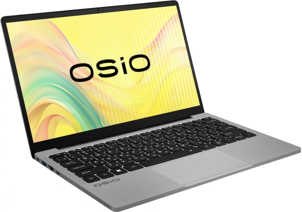 Ноутбук Osio FocusLine F140i-006 Core i3 1215U 16Gb SSD512Gb Intel UHD Graphics 14" IPS FHD (1920x1080) Windows 11 Home grey WiFi BT Cam 6000mAh