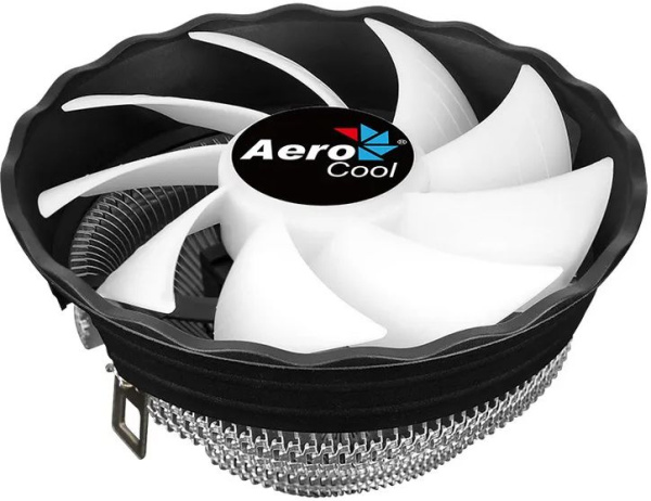 Устройство охлаждения(кулер) Aerocool Air Frost Plus RGB Soc-AM5/AM4/1151/1200/1700 черный 3-pin 24dB Al 110W 360gr Ret (AIR FROST PLUS FRGB 3P)