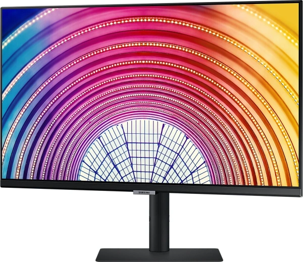 Монитор Samsung 27" ViewFinity S6 S27A600NAU черный IPS LED 5ms 16:9 HDMI полуматовая HAS Piv 300cd 178гр/178гр 2560x1440 75Hz DP QHD USB 4.4кг