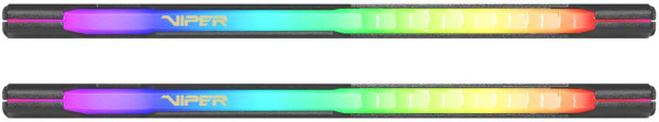 Память DDR4 2x8Gb 3600MHz Patriot PVSR416G360C0K Viper Steel RGB RTL PC4-28800 CL20 DIMM 288-pin 1.35В dual rank