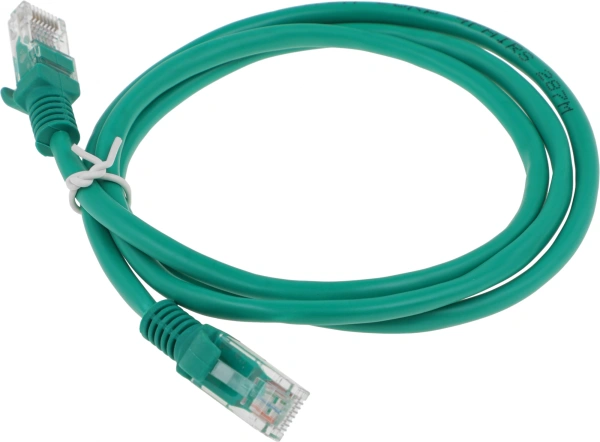 Патч-корд Premier PP12-1M/G 1000Гбит/с UTP 4 пары cat.5E CCA molded 1м зеленый RJ-45 (m)-RJ-45 (m)