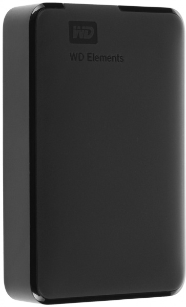 Жесткий диск WD USB 3.0 5Tb WDBU6Y0050BBK-WESN Elements Portable (5400rpm) 2.5" черный