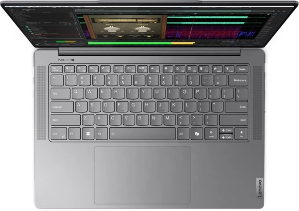 Ноутбук Lenovo Yoga Pro 7 14IMH9 Core Ultra 5 125H 32Gb SSD1Tb Intel Arc 14.5" IPS Touch 3K (3072x1920) Windows 11 Home grey WiFi BT Cam (83E2004BRU)