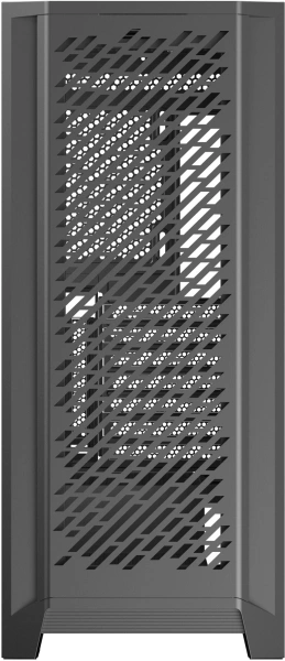 Корпус Оклик OCC-MD304 черный без БП ATX 9x120mm 5x140mm 2xUSB2.0 1xUSB3.0 audio bott PSU