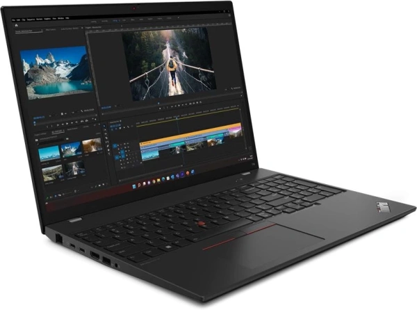 Ноутбук Lenovo ThinkPad T16 G2 Core i7 1355U 16Gb SSD1Tb Intel UHD Graphics 16" IPS WUXGA (1920x1200) noOS black WiFi BT Cam (21HJS6SM00)