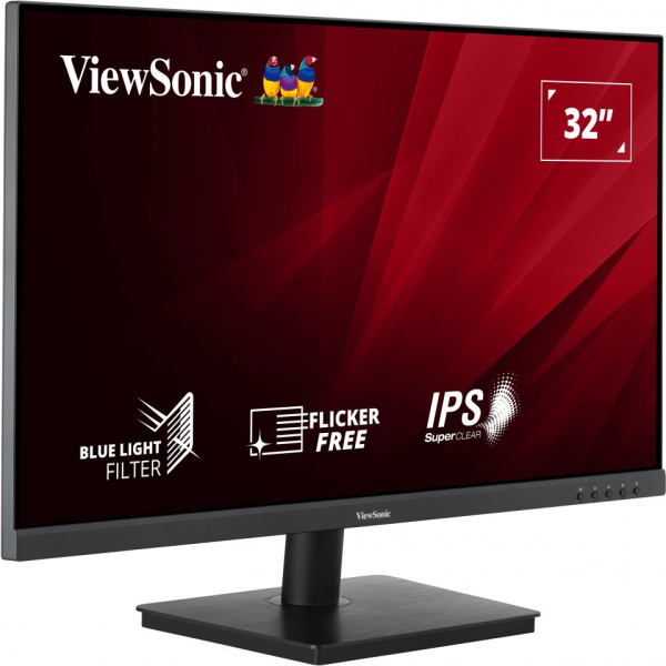 Монитор ViewSonic 31.5" VA3209-MH черный IPS LED 4ms 16:9 HDMI M/M матовая 250cd 178гр/178гр 1920x1080 75Hz VGA FHD 7.3кг