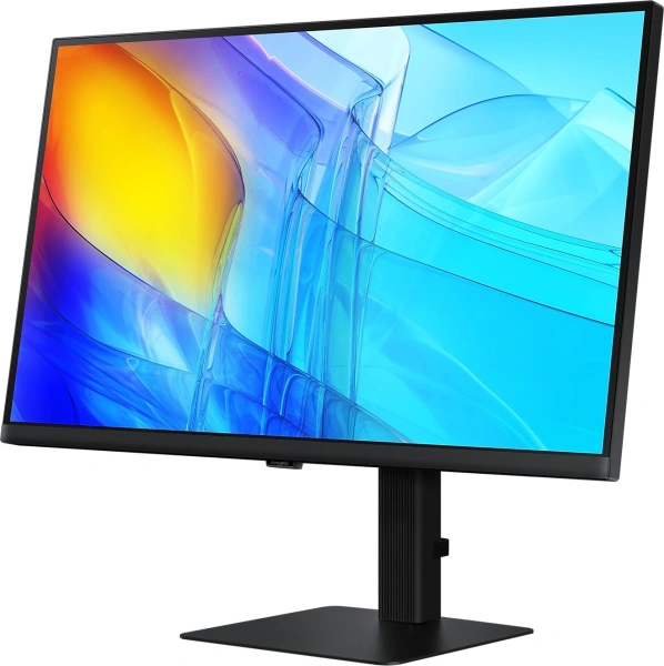 Монитор Samsung 27" S27D800EAIXCI черный IPS LED 5ms 16:9 HDMI M/M матовая HAS Piv 1000:1 350cd 178гр/178гр 3840x2160 60Hz DP 4K USB 6.1кг