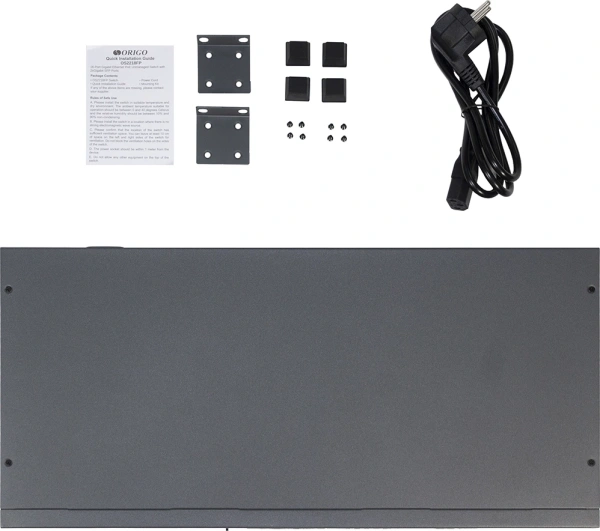 Коммутатор Origo OS2218FP/200W OS2218FP/200W/A1A (L2) 16x1Гбит/с 2SFP 16PoE+ 250W неуправляемый