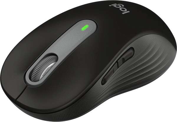 Мышь Logitech M750 L Large графитовый оптическая (4000dpi) беспроводная BT/Radio USB (5but)