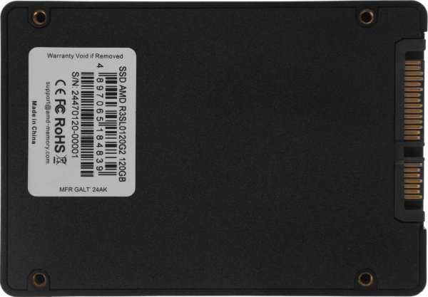 Накопитель SSD AMD SATA-III 120GB R3SL0120G2 Radeon R3 2.5"