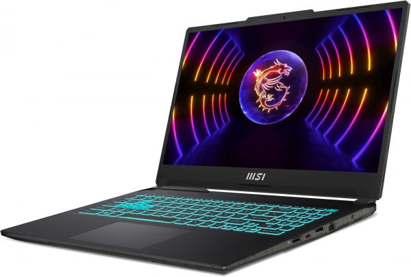 Ноутбук MSI Cyborg 15 A13VF-1615XRU Core i7 13620H 32Gb SSD512Gb NVIDIA GeForce RTX4060 8Gb 15.6" IPS FHD (1920x1080) Free DOS black WiFi BT Cam (9S7-15K111-1615)