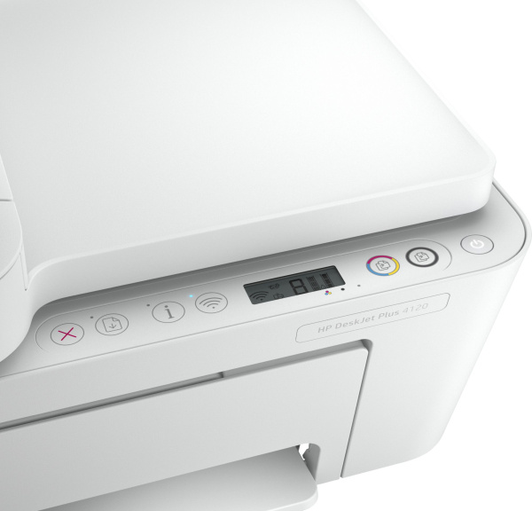 МФУ струйный HP DeskJet Plus 4120 (3XV14B) A4 WiFi USB белый