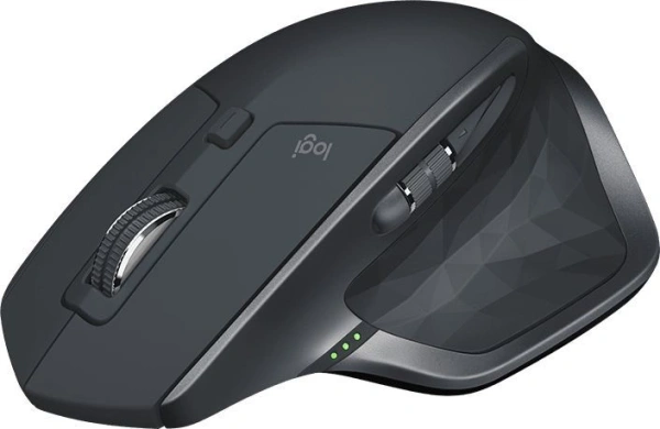 Мышь Logitech MX Master 2S черный/серый оптическая (4000dpi) беспроводная BT/Radio USB (5but)