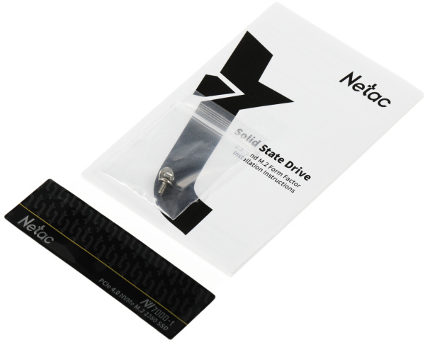 Накопитель SSD Netac PCI-E 4.0 x4 1Tb NT01NV7000t-1T0-E4X NV7000-t M.2 2280