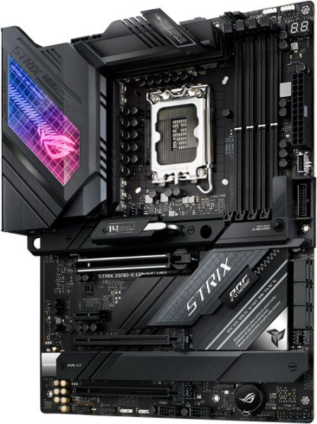 Материнская плата Asus ROG STRIX Z690-E GAMING WIFI Soc-1700 Intel Z690 4xDDR5 ATX AC`97 8ch(7.1) 2.5Gg RAID+HDMI+DP