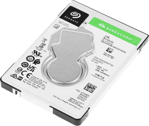 Жесткий диск Seagate SATA-III 2TB ST2000LM015 Notebook/Desktop Barracuda 4KN (5400rpm) 128Mb 2.5"