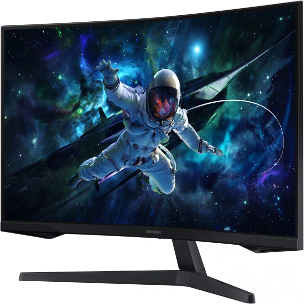 Монитор Samsung 27" S27CG550EI черный VA LED 1ms 16:9 HDMI M/M полуматовая Piv 2500:1 300cd 178гр/178гр 2560x1440 DP 2K USB 4.1кг