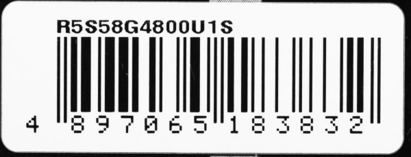 Память DDR5 8GB 4800MHz AMD R5S58G4800U1S Radeon R5 RTL PC5-38400 CL40 DIMM 288-pin 1.1В с радиатором Ret