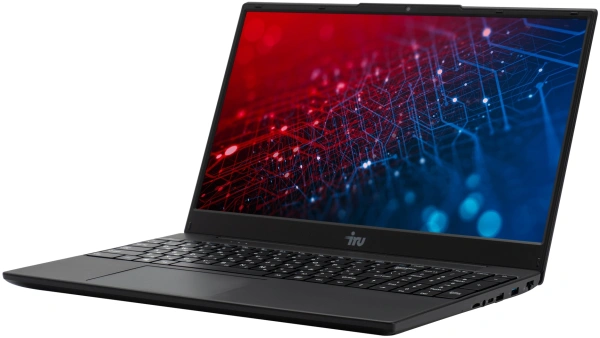 Ноутбук IRU Tactio 15ALG Core i5 1235U 16Gb SSD512Gb Intel UHD Graphics 15.6" IPS FHD (1920x1080) Windows 11 Professional black WiFi BT Cam 4500mAh (2019269)