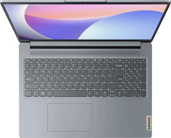 Ноутбук Lenovo IdeaPad Slim 3 15AMN8 Ryzen 5 7520U 8Gb SSD512Gb AMD Radeon 15.6" TN FHD (1920x1080) noOS grey WiFi BT Cam (82XQ0007RK)