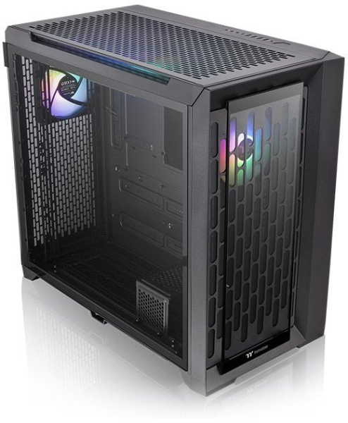 Корпус Thermaltake CTE C750 TG ARGB черный без БП ATX 14x120mm 14x140mm 4x200mm 4xUSB3.0 audio bott PSU