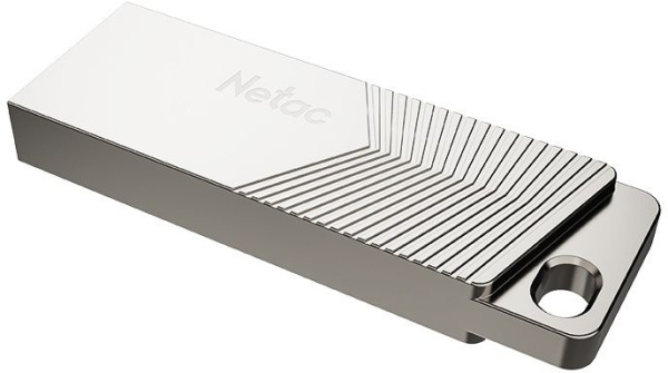 Флеш Диск Netac 16Gb UM1 NT03UM1N-016G-32PN USB3.2 серебристый