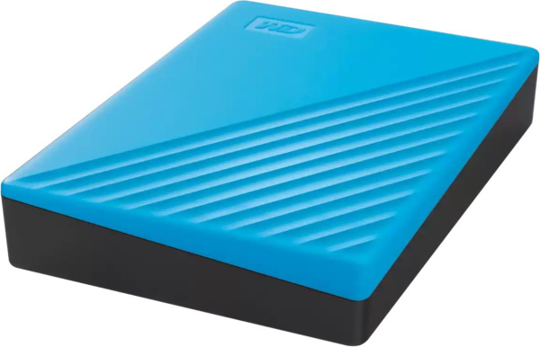 Жесткий диск WD USB 3.0 5Tb WDBPKJ0050BBL-WESN My Passport 2.5" синий