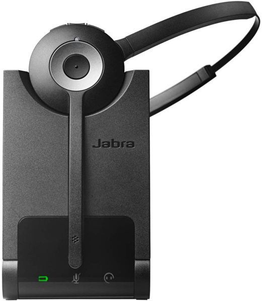 Наушники с микрофоном Jabra PRO 920 Duo черный накладные DECT оголовье (920-29-508-101)