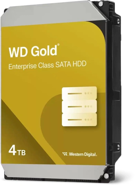 Жесткий диск WD SATA-III 4TB WD4004FRYZ Desktop Gold 512E (7200rpm) 256Mb 3.5"