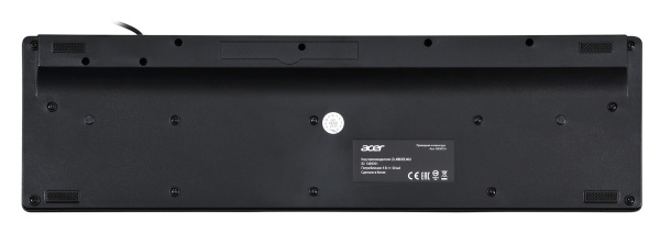 Клавиатура Acer OKW010 черный USB slim Multimedia