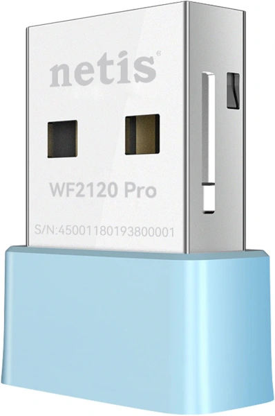 Сетевой адаптер Wi-Fi Netis WF2120 Pro N150 USB 2.0 (ант.внутр.) 1ант.