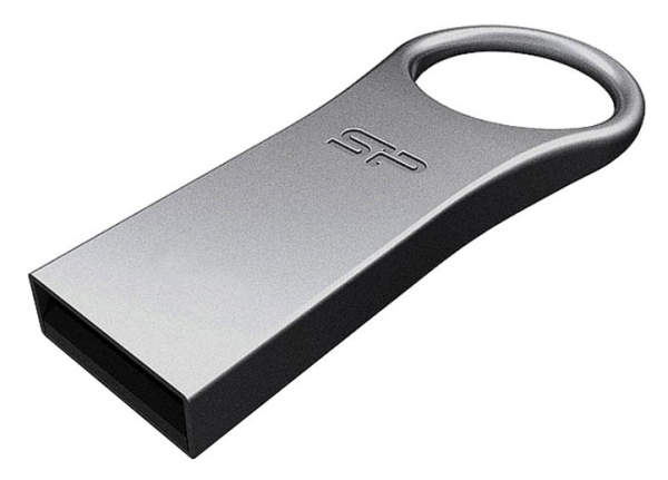 Флеш Диск Silicon Power 8Gb Firma F80 SP008GBUF2F80V1S USB2.0 серебристый