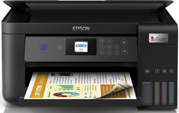 МФУ струйный Epson L4260 A4 Duplex WiFi USB черный