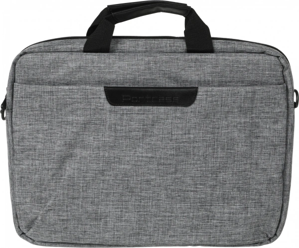 Сумка для ноутбука 15.6" Portcase KCB-161 серый полиэстер (KCB-161 GREY)