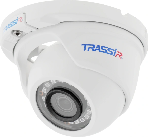 Камера видеонаблюдения IP Trassir TR-D2S5-noPoE v2 3.6-3.6мм цв. корп.:белый