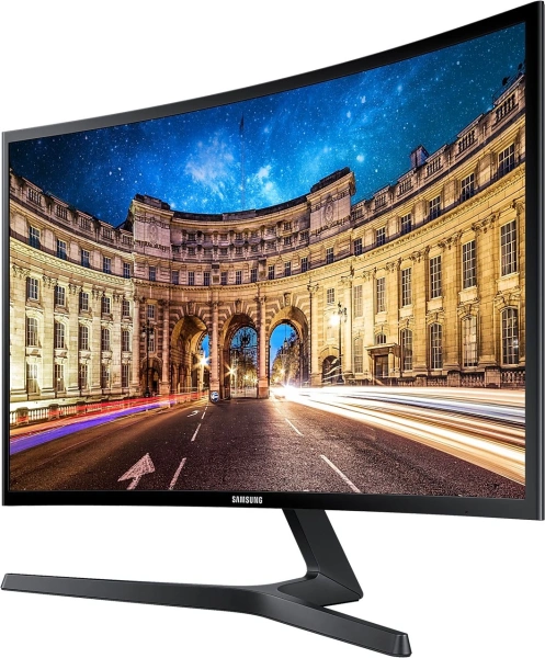 Монитор Samsung 23.5" C24F396FHI черный VA LED 16:9 HDMI матовая 250cd 178гр/178гр 1920x1080 60Hz VGA FHD 3.3кг