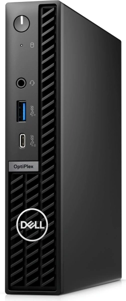 Неттоп Dell Optiplex 7020 Micro i3 14100T (2.7) 16Gb SSD512Gb UHDG 730 Linux Ubuntu GbitEth 260W мышь клавиатура черный (7020-3620)