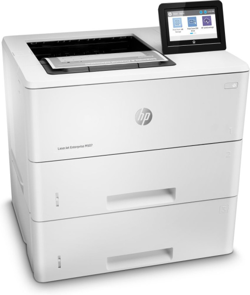 Принтер лазерный HP LaserJet Enterprise M507x (1PV88A) A4 Duplex WiFi белый