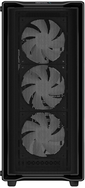 Корпус Deepcool CC560 MESH V2 черный без БП ATX 8x120mm 5x140mm 1xUSB2.0 audio bott PSU