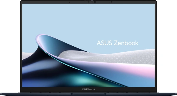 Ноутбук Asus Zenbook 14 OLED UX3405MA-QD992 Core Ultra 9 185H 16Gb SSD512Gb Intel Arc 14" OLED FHD+ (1920x1200) noOS blue WiFi BT Cam Bag (90NB11R1-M01SU0)