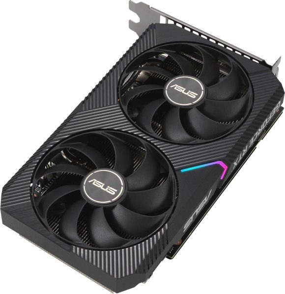 Видеокарта Asus PCI-E 4.0 DUAL-RTX3060-12G-V2 LHR NVIDIA GeForce RTX 3060 12Gb 192bit GDDR6 1777/15000 HDMIx1 DPx3 HDCP Ret